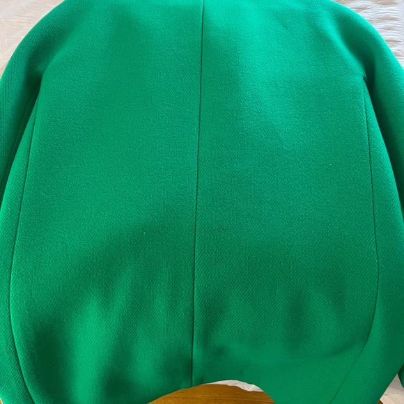 J. Crew Women's Vibrant Green Cacoon Coat Italian Stadium Cloth Wool - Picture 7 of 11